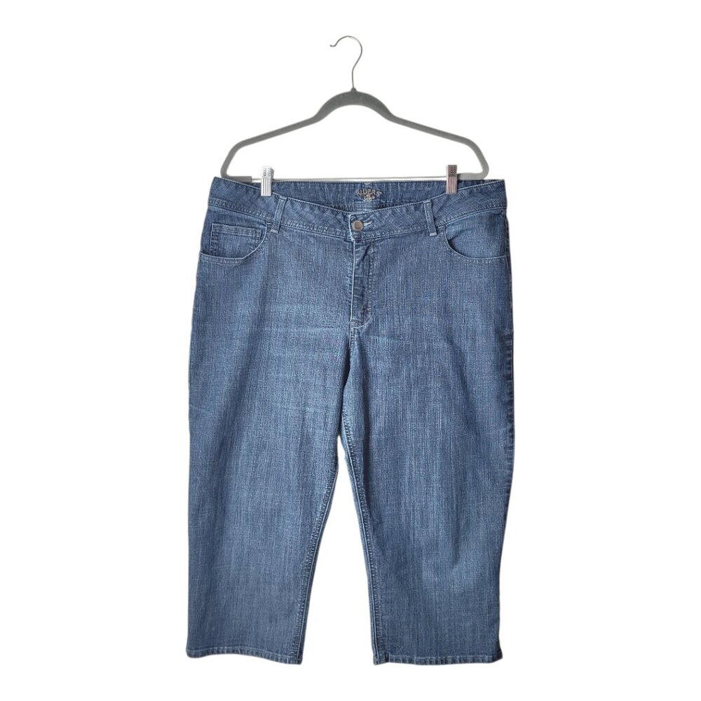 Riders by Lee Plus Size Dark Wash Capri Jeans